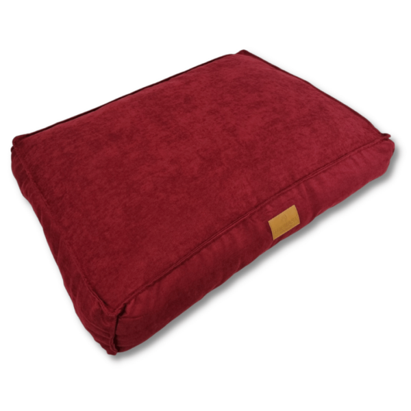 Doglorious bordeaux cushion with velours soft