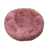 Doglorious faux fur pink basket