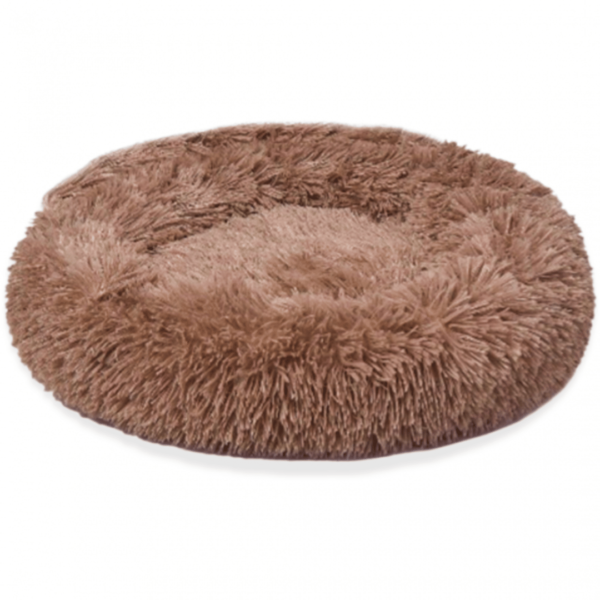 Doglorious faux fur brown basket